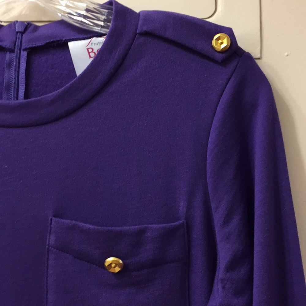 Modest 100% Organic Cotton Fleece Dress